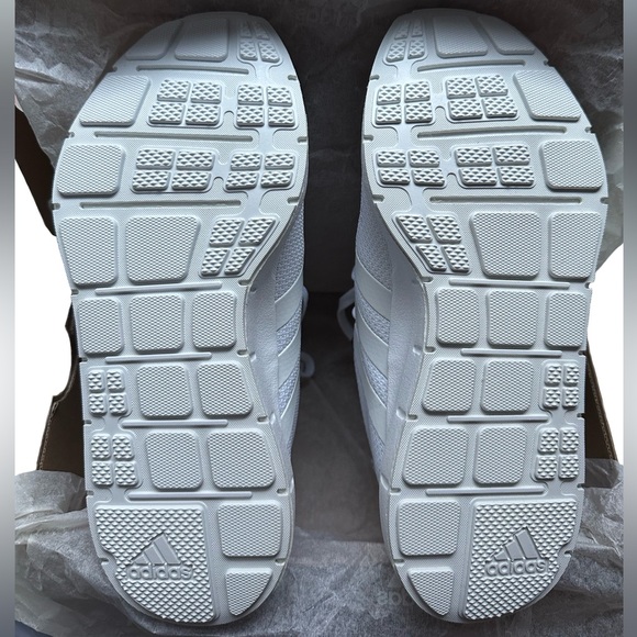 Adidas Swift Run Shoes White and Gold - Picture 6 of 9